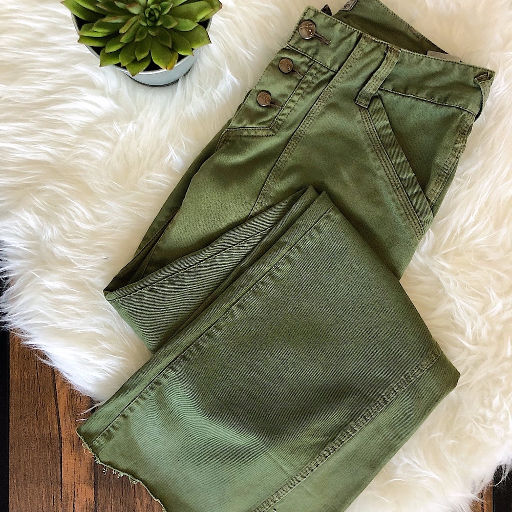 Joie Army Green Pants